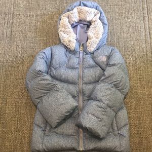Girls North Face Puffer